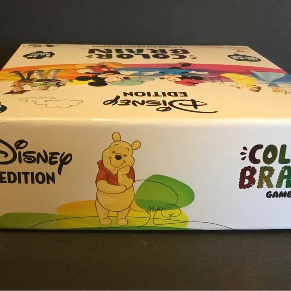 Cardinal Disney Edition Color Brain Board Game Complete. - Picture 4 of 6